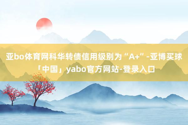 亚bo体育网科华转债信用级别为“A+”-亚博买球「中国」yabo官方网站-登录入口